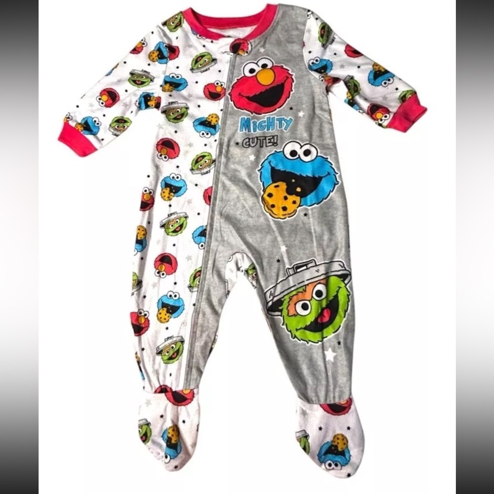 Sesame Street baby sleeper/onesie